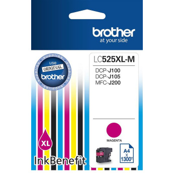 Картридж для Brother DCP-J105 Brother LC525XL-M  Magenta LC525XLM