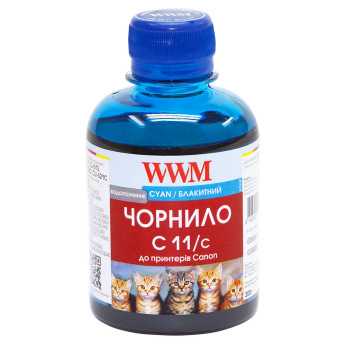 Чернила для Canon PIXMA MG8140 WWM C11  Cyan 200г C11/C