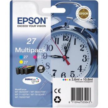 Картридж для Epson WorkForce WF-7610DWF EPSON 27  C13T27054022