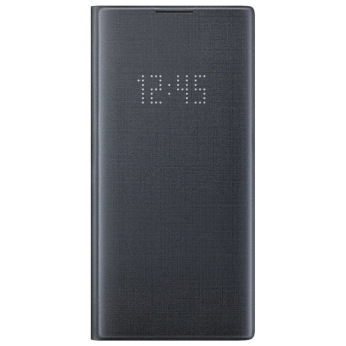 Чехол Samsung LED View Cover для смартфона Galaxy Note 10+ (N975) Black (EF-NN975PBEGRU)