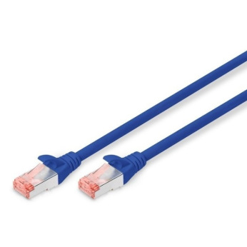 Патч-корд DIGITUS CAT 6 S-FTP, 5м, AWG 27/7, LSZH, синий (DK-1644-050/B)