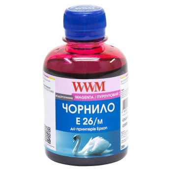 Чернила для Epson EP-706A WWM E26  Magenta 200г E26/M