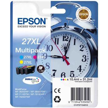 Картридж для Epson WorkForce WF-7610DWF EPSON  C/M/Y C13T27154020