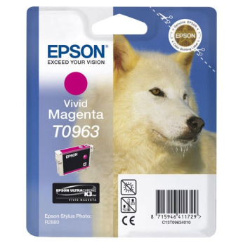 Картридж Epson T0963 Vivid Magenta (C13T09634010)