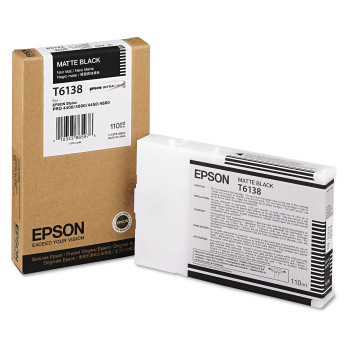 Картридж Epson T6138 Matte Black (C13T613800)