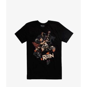 Футболка COD "Black Ops 4 T-Shirt Ruin Knock Black", розмір XL (GE6300L)