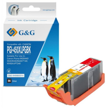 Картридж для Canon PIXMA MG6640 G&G  Black G&G-6499B001H