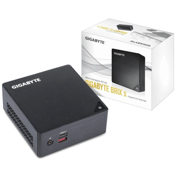 Неттоп-баребон Gigabyte BRIX Core i5 8250U HDMMI/mDP 2.5"HDD USB3 .1 DDR4 GB-BRI5H-8250 (GB-BRI5H-8250)