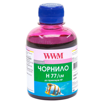 Чорнило для HP Photosmart D6163 WWM H77  Light Magenta 200г H77/LM