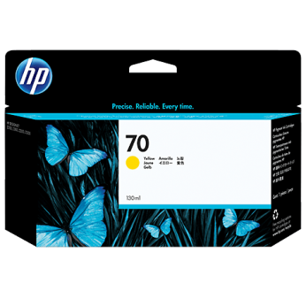 Картридж для HP DesignJet Z5400ps HP 70  Yellow C9454A