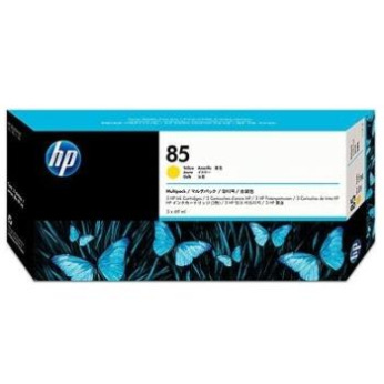 Картридж для HP Designjet 130 HP  Yellow 3шт C9433A