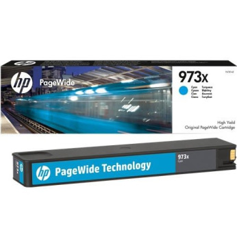 Картридж для HP PageWide Pro 477, 477dwt, 477dw HP 973X  Cyan F6T81AE