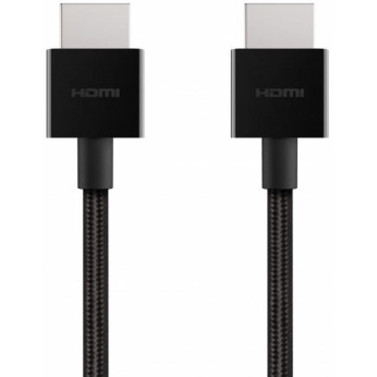 Кабель BELKIN HDMI 2.1 (AM/AM) 4K/120Hz and 8K/60Hz, 48Gbps Ultra High Speed, 1м, Black (AV10176BT1M-BLK)