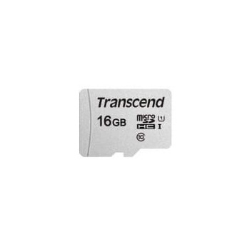 Карта памяти Transcend 16GB microSDHC C10 UHS-I R95/W10MB/s + SD адаптер (TS16GUSD300S-A)