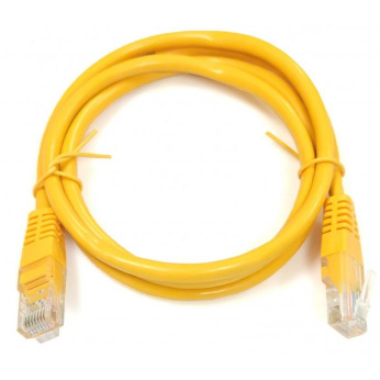 Патч-корд RJ45, UTP 5e, 0.5m,24AWG, CU, жовтий KD-PAUT3050YL (KD-PAUT3050YL)