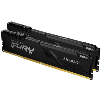 Модуль памяти DDR4 2x32GB/3200 Kingston Fury Beast Black (KF432C16BBK2/64) (KF432C16BBK2/64)