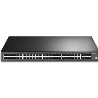 Коммутатор TP-LINK T3700G-52TQ JetStream 48xGE, 4x1GE/SFP, 4xSFP+, L3, Стекируемый (T3700G-52TQ)