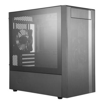 Корпус Cooler Master MasterBox NR400 w ODD bay,2xUSB3.0,2x120mm fan,Tempered Glass side panel,mATX (MCB-NR400-KG5N-S00)