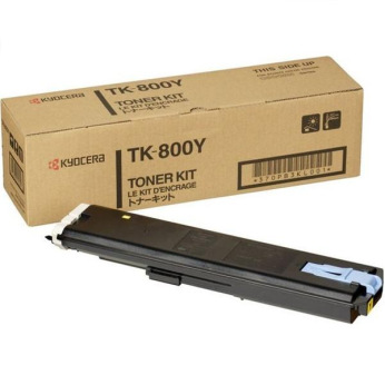 Картридж для Kyocera Mita Ecosys FS-C8008N KYOCERA TK-800  Yellow 370PB3KL