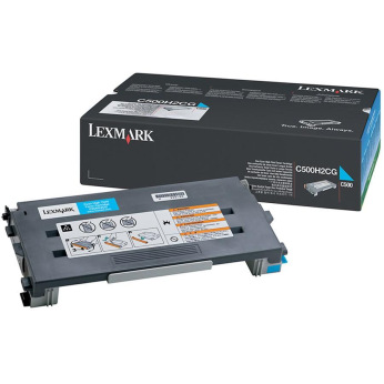 Картридж для Lexmark X502n Lexmark  Cyan C500H2CG