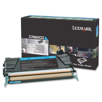 Картридж для Lexmark C746dn Lexmark  Cyan C746A3CG