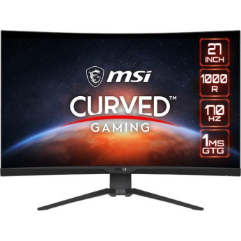 Монітор VA 27" WQHD (2560 x 1440) 1ms 170Hz 178/17 8/DP/2HDMI/TypeC/HP MAG 275CQRF QD (MAG 275CQRF QD)