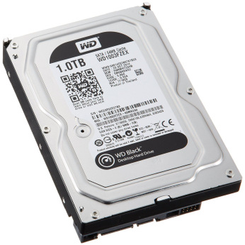 Жесткий диск WD 3.5" SATA 3.0 1TB 7200 64MB Black (WD1003FZEX)