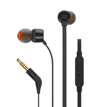 Наушники JBL T110 Mic Black (JBLT110BLK)