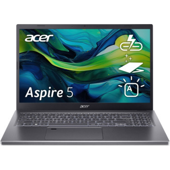 ноутбук 15.6FI/i5-13420H/32/1TB SSD/Intel HD/DOS/F /Steel Gray Aspire 5 15 A515-58M (NX.KQ8EU.009)