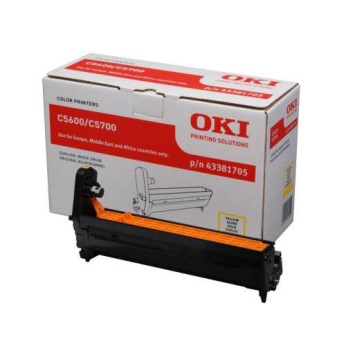 Копи Картридж, фотобарабан для OKI C 5600 OKI  Yellow 43381705