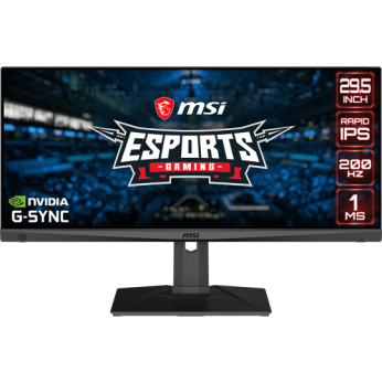 Монітор IPS  29.5" WFHD (2560 x 1080)  1ms 200Hz 1 78/178 2*HDMI/DP/Mic/HP Optix MAG301RF (Optix MAG301RF)