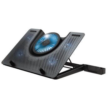 Подставка для ноутбука Trust GXT 1125 Quno (17.3") BLUE LED BLACK (23581_Trust)