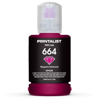 Чорнило для Epson L366 PRINTALIST 664  Magenta 140г PL664M