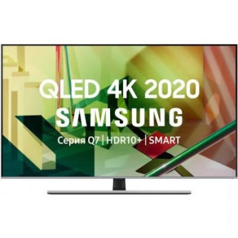 Телевiзор 65" QLED 4K Samsung QE65Q77TAUXUA Smart, Tizen, Black (QE65Q77TAUXUA)