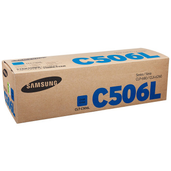 Картридж для Samsung CLX-6260FR Samsung C506L  Cyan SU040A