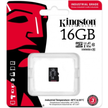 Карта пам’яті 16GB microSDHC Industrial C10 A1 pSL C Card Single Pack w/o Adapter SDCIT2/16GBSP (SDCIT2/16GBSP)