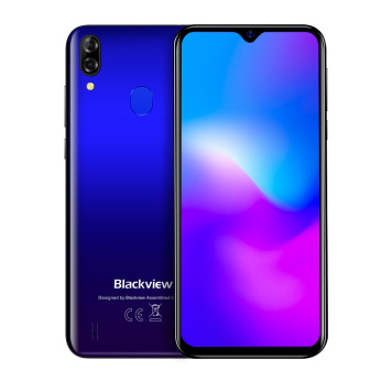 Смартфон Blackview A60 Pro 3/16GB Dual SIM Gradient Blue OFFICIAL UA (6931548305781)