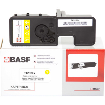 Картридж для Kyocera Ecosys M5521, M5521cdn, M5521cdw BASF TK-5230  Yellow BASF-KT-1T02R9ANL0