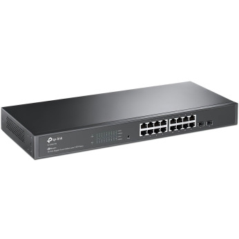 Коммутатор TP-LINK TL-SG2218 16x1GE 2xSFP L2 Smart Switch 19" 1U (TL-SG2218)