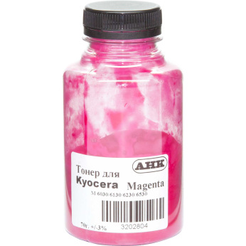 Тонер для Kyocera Mita Ecosys P6130cdn АНК  Magenta 70г 3202804