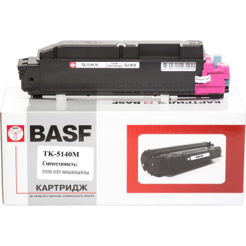 Картридж для Kyocera Mita Ecosys P6130cdn BASF TK-5140  Magenta BASF-KT-TK5140M