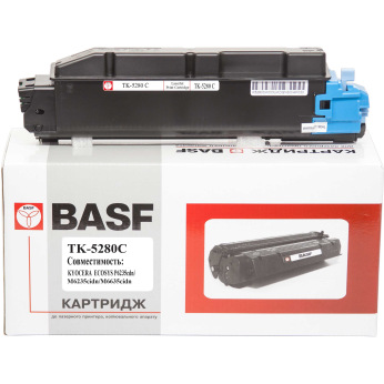 Картридж для Kyocera Ecosys P6235cdn BASF TK5280  Cyan BASF-KT-TK5280C