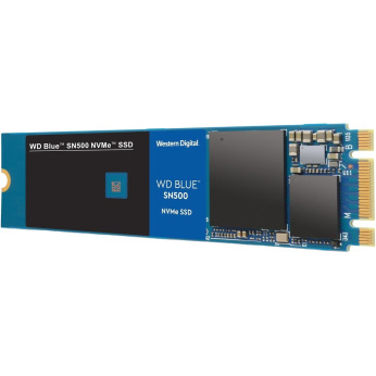 Твердотельный накопитель SSD M.2 WD Blue SN500 500GB NVMe PCIe 3.0 2x 2280 TLC (WDS500G1B0C)