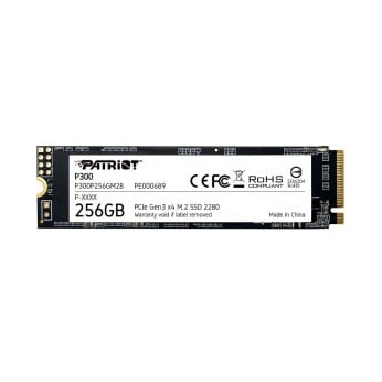 Твердотельный накопитель SSD Patriot M.2 NVMe PCIe 3.0 x4 256GB 2280 P300 (P300P256GM28)