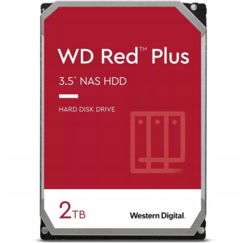 Жорсткий диск WD Red Plus 2TB 5400rpm WD20EFPX WD20EFPX (WD20EFPX)