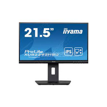 21.5" 16:9 IPS РК монітор, 1920х1080, 0.4 мс (MPRT ), 100 Гц, FreeSync, 1xHDMI/1xDP/4xUSB 3.2, HAS, S XUB2292HSU-B6 (XUB2292HSU-B6)