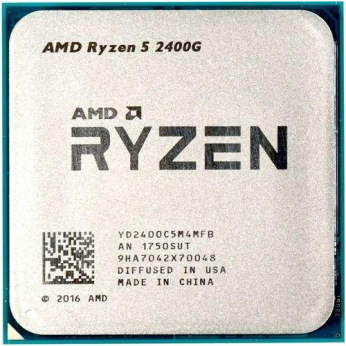 Процесор AMD Ryzen 5 2400G Socket AM4/3.6GHz tray Ryzen 5 2400G Tray s-AM4 (YD2400C5M4MFB)