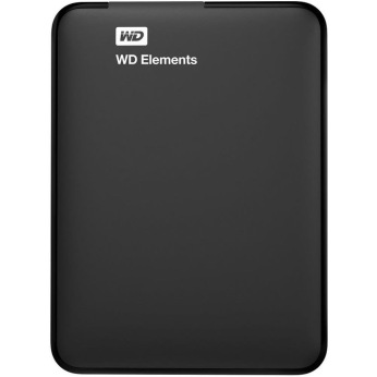 Жесткий диск WD 2.5" USB 3.0 1TB Elements Portable (WDBUZG0010BBK-WESN)