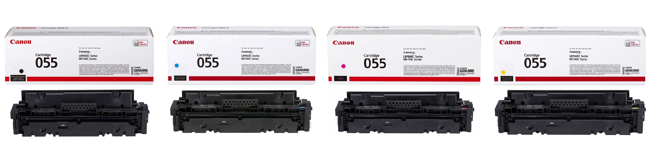 Картриджи Canon 055 для Canon i-Sensys LBP–663cdw Купить комплект картриджей.