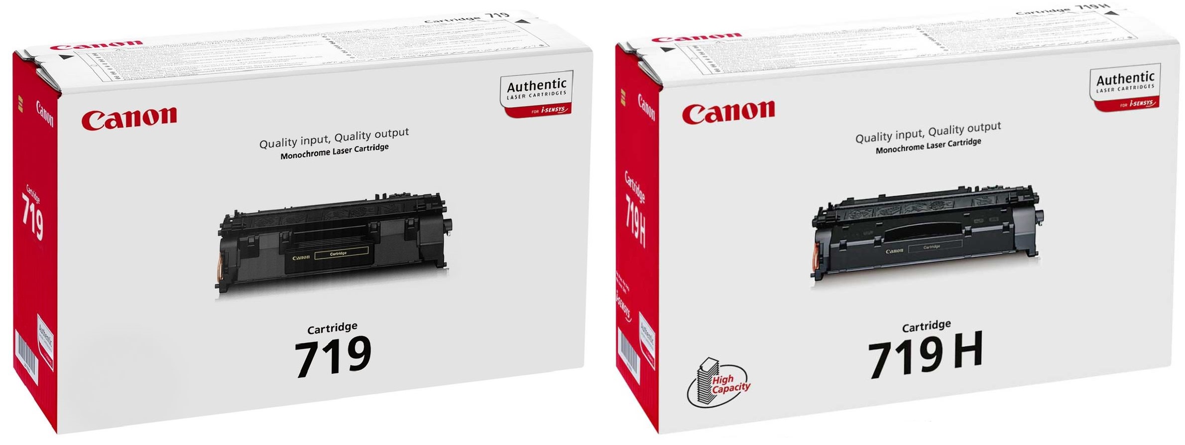Картриджи Canon 719 719H для Canon i-Sensys LBP–251dw Купить комплект картриджей.